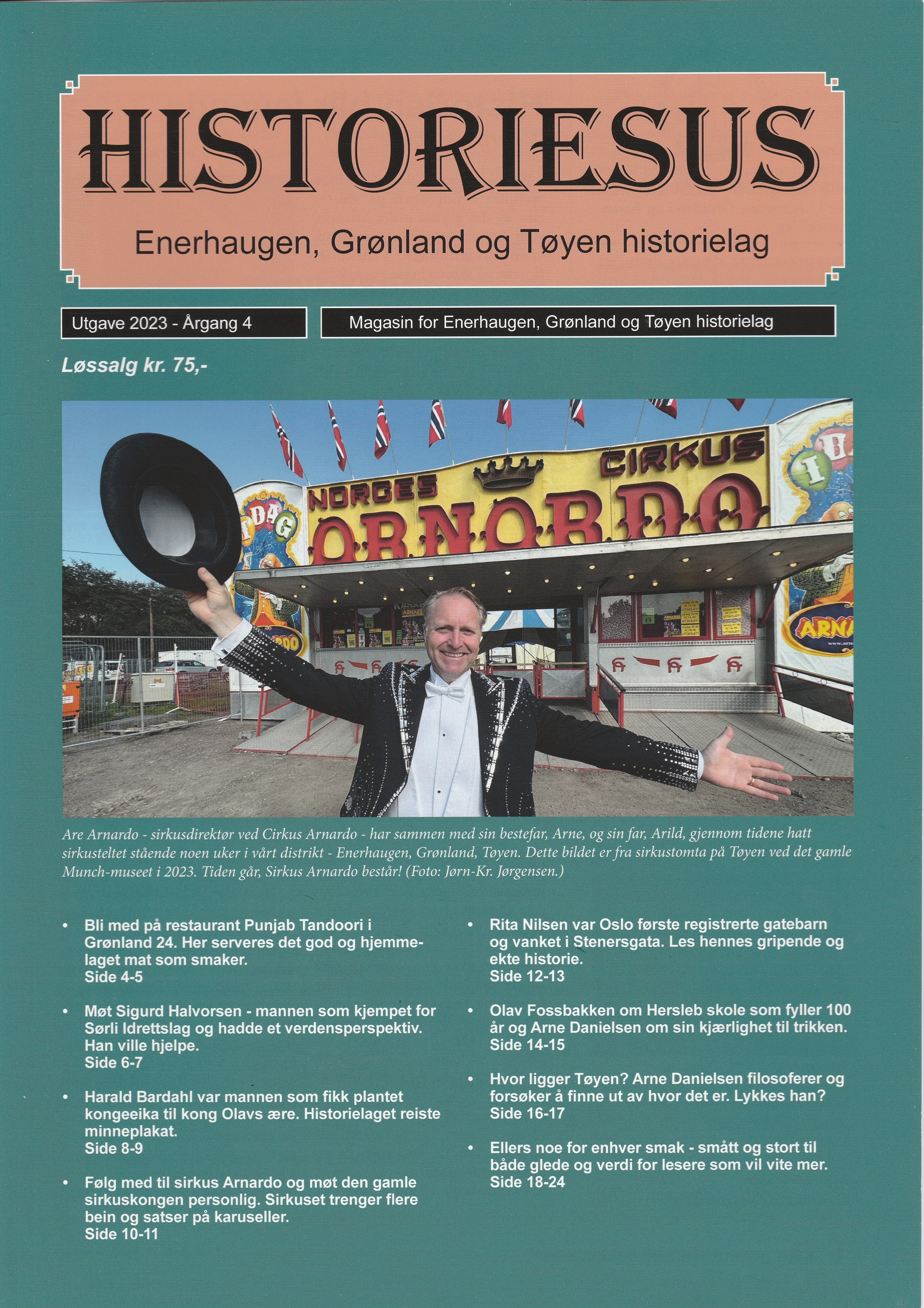 Nytt Historiesus magasin 2023